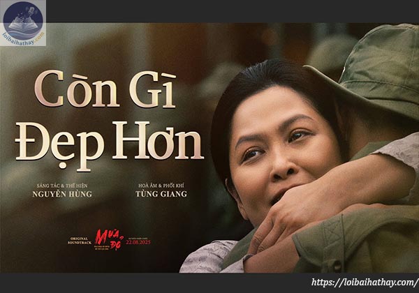 Lời bài hát Còn Gì Đẹp Hơn_Loibaihathay