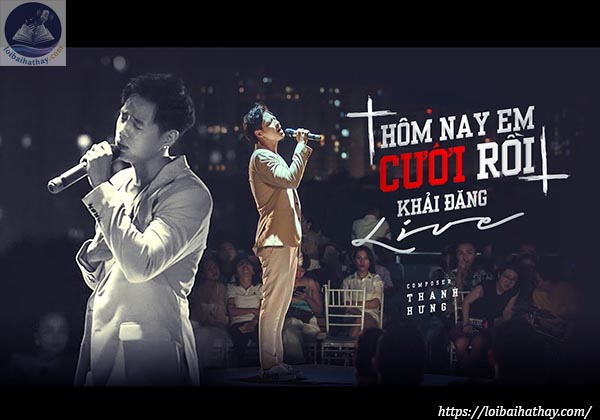 Lời bài hát Hôm Nay Em Cưới Rồi_Loibaihathay