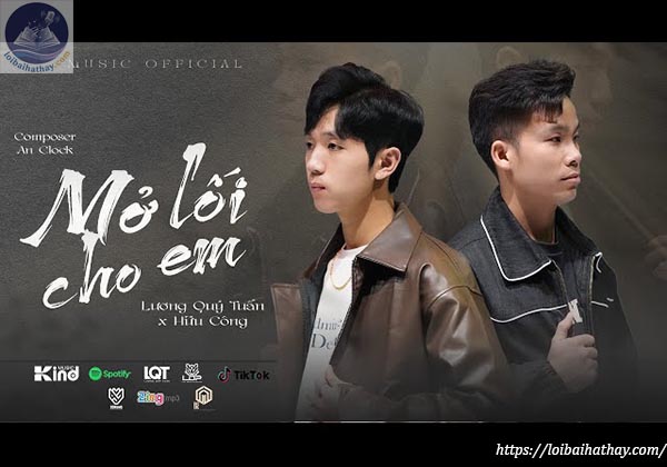 Lời bài hát Mở lối cho em_Loibaihathay