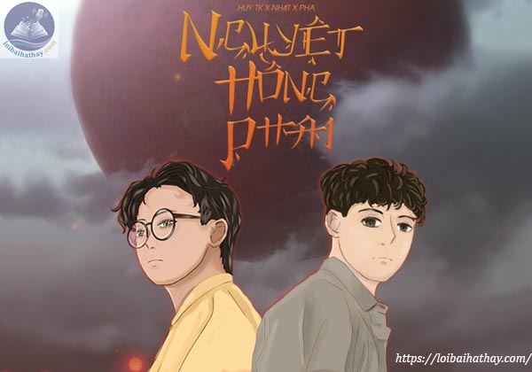 Lời bài hát Nguyệt Hồng Phai_Loibaihathay