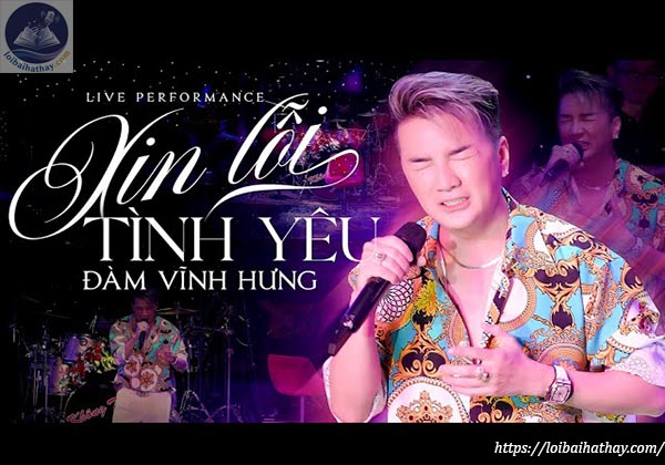 Lời bài hát Xin lỗi tình yêu_Loibaihathay